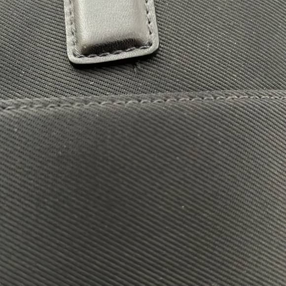 Coach Extra large vintage tote black leather trimmed - Picture 14 of 14